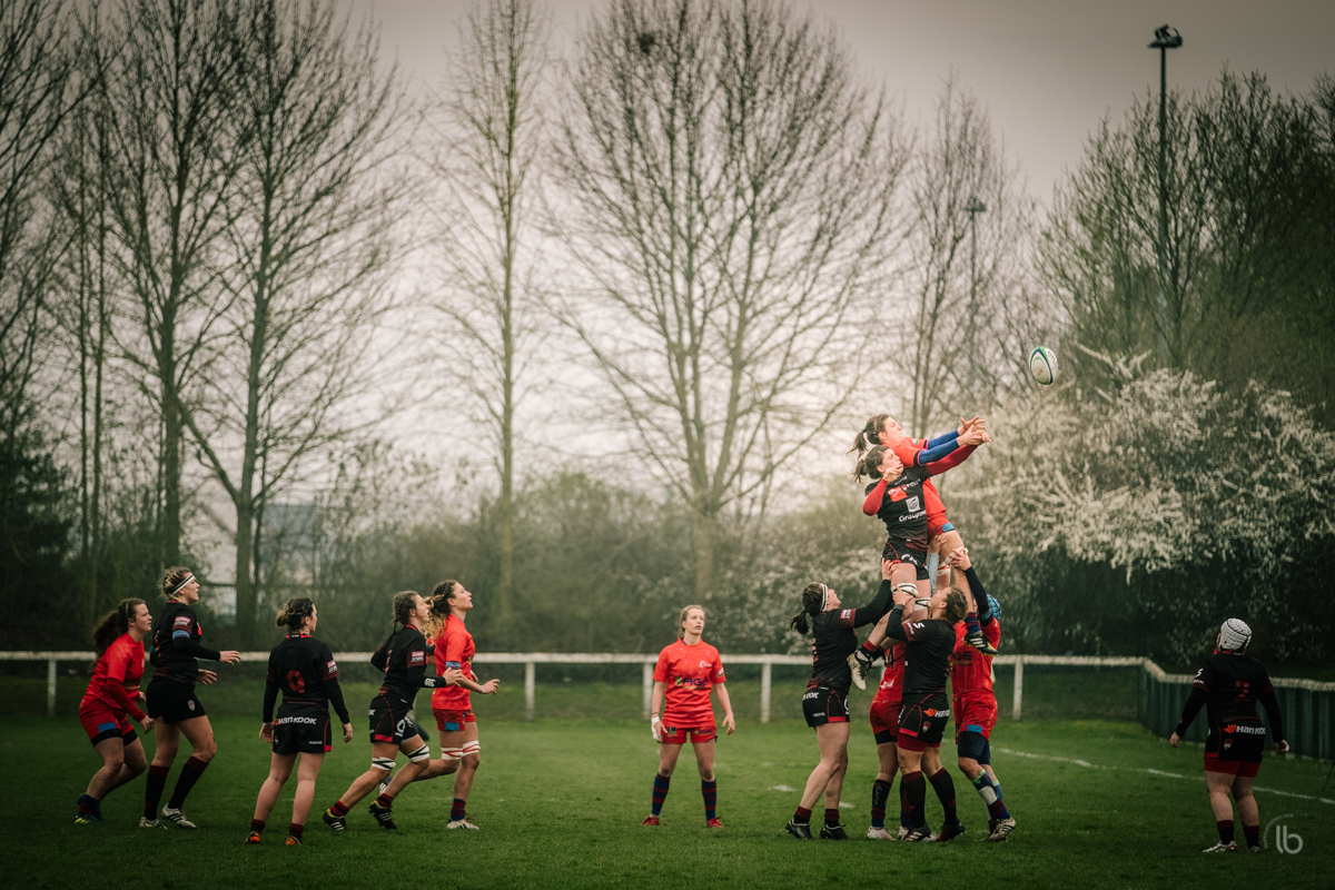 #allezlesfilles - rugby feminin Caen Ovalies - Lyon par laurence bichon - #whysportproject
