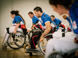 #whysportproject - rugby fauteuil #WeelchairSeven France - Ecosse  par laurence bichon