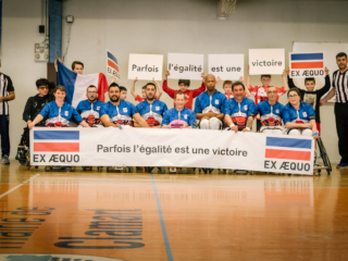 #whysportproject - rugby fauteuil #WeelchairSeven France - Ecosse  par laurence bichon
