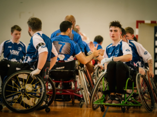 #whysportproject - rugby fauteuil #WeelchairSeven France - Ecosse  par laurence bichon