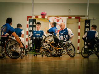 #whysportproject - rugby fauteuil #WeelchairSeven France - Ecosse  par laurence bichon