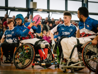 #whysportproject - rugby fauteuil #WeelchairSeven France - Ecosse  par laurence bichon