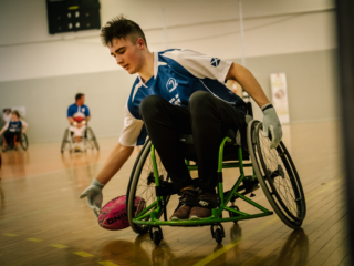 #whysportproject - rugby fauteuil #WeelchairSeven France - Ecosse  par laurence bichon