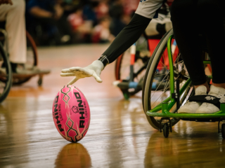 #whysportproject - rugby fauteuil #WeelchairSeven France - Ecosse  par laurence bichon