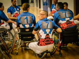 #whysportproject - rugby fauteuil #WeelchairSeven France - Ecosse  par laurence bichon