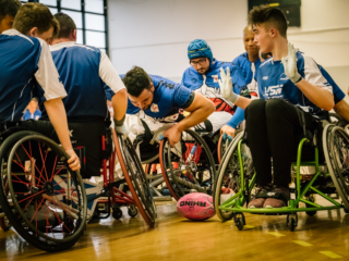 #whysportproject - rugby fauteuil #WeelchairSeven France - Ecosse  par laurence bichon