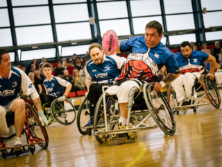 #whysportproject - rugby fauteuil #WeelchairSeven France - Ecosse  par laurence bichon