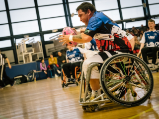 #whysportproject - rugby fauteuil #WeelchairSeven France - Ecosse  par laurence bichon