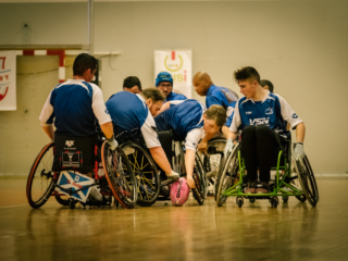 #whysportproject - rugby fauteuil #WeelchairSeven France - Ecosse  par laurence bichon