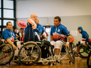 #whysportproject - rugby fauteuil #WeelchairSeven France - Ecosse  par laurence bichon