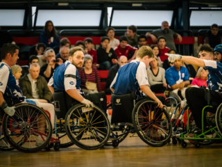 #whysportproject - rugby fauteuil #WeelchairSeven France - Ecosse  par laurence bichon