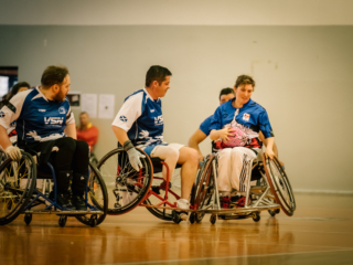#whysportproject - rugby fauteuil #WeelchairSeven France - Ecosse  par laurence bichon