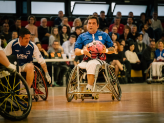 #whysportproject - rugby fauteuil #WeelchairSeven France - Ecosse  par laurence bichon