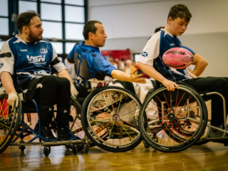 #whysportproject - rugby fauteuil #WeelchairSeven France - Ecosse  par laurence bichon
