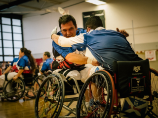 #whysportproject - rugby fauteuil #WeelchairSeven France - Ecosse  par laurence bichon