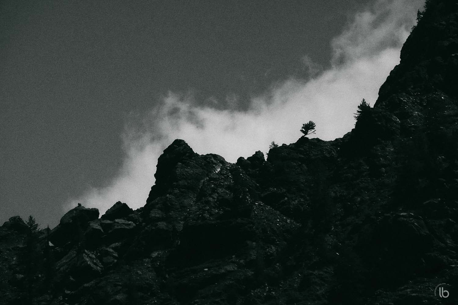 Scène de montagne dans le Queyras - Alpes française - laurence bichon