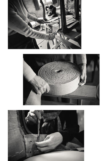 reportage photo en noir et blanc dans l'atelier d'un artisan par laurence bichon photographe à Meudon