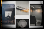 Plusieurs vues d'une boîte à lumière pour packshots photo produits